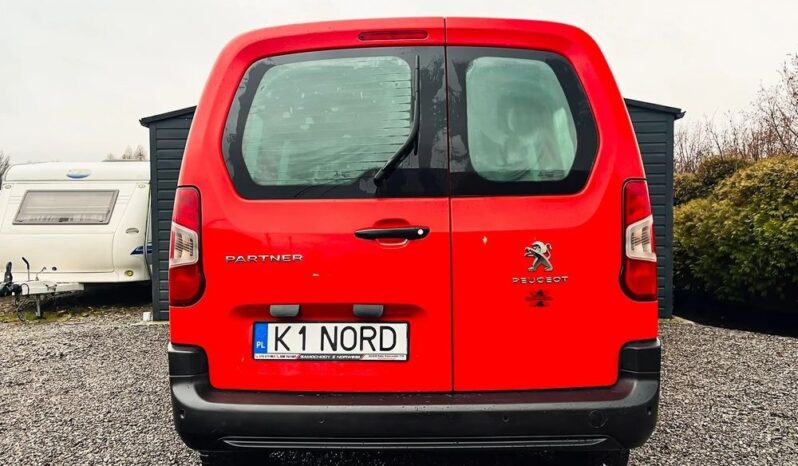 PEUGEOT Partner  | 4×4 (doł. ręcznie) | Manualna | 131 KM | Czerwony full