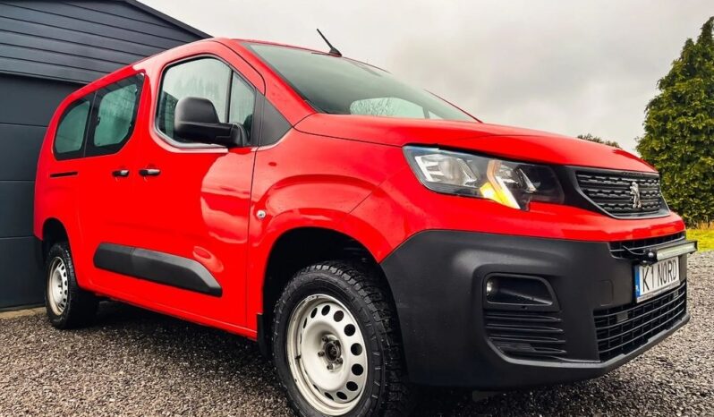 PEUGEOT Partner  | 4×4 (doł. ręcznie) | Manualna | 131 KM | Czerwony full