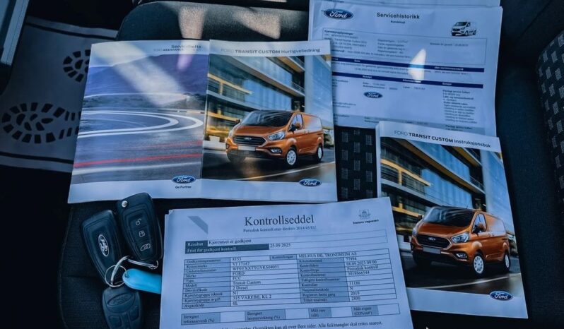 FORD Transit Custom  | FWD (przód) | Manualna | 131 KM | Biały full