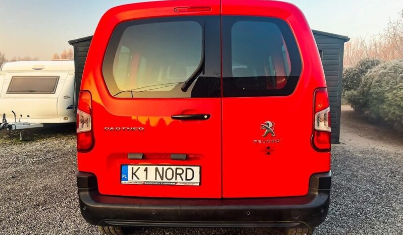 PEUGEOT Partner  | 4×4 (doł. ręcznie) | Manualna | 131 KM | Czerwony full