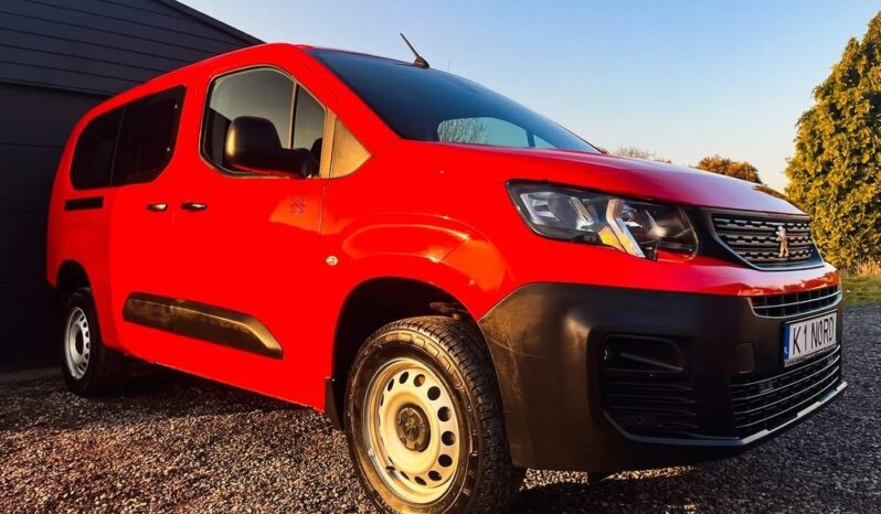 PEUGEOT Partner  | 4×4 (doł. ręcznie) | Manualna | 131 KM | Czerwony full