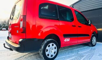 PEUGEOT Partner  | 4×4 (doł. ręcznie) | Manualna | 90 KM | Czerwony full