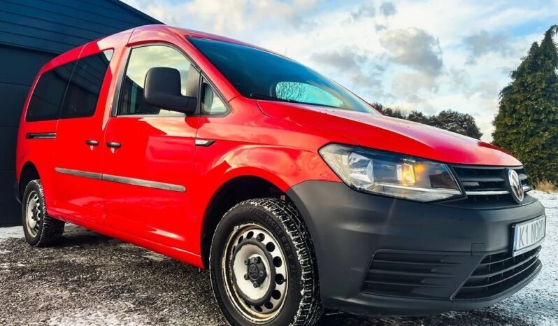 VOLKSWAGEN Caddy | 4×4 (stały) | Automatyczna | 150 KM | Czerwony full