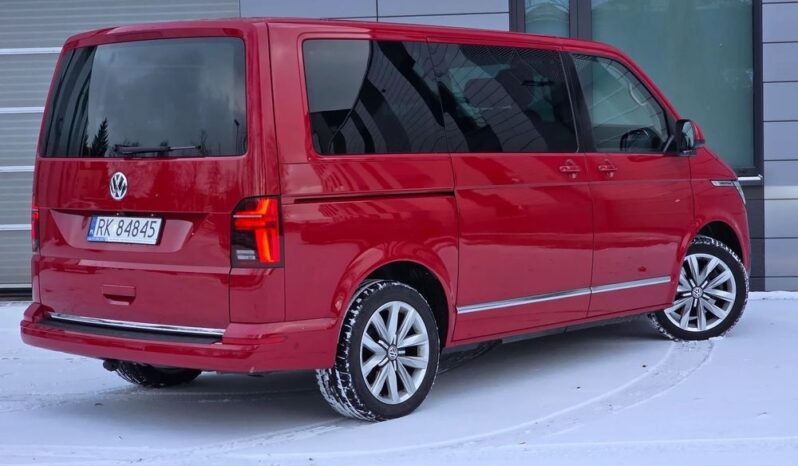 VOLKSWAGEN Multivan  | 4×4 (stały) | Automatyczna | 204 KM | Czerwony full