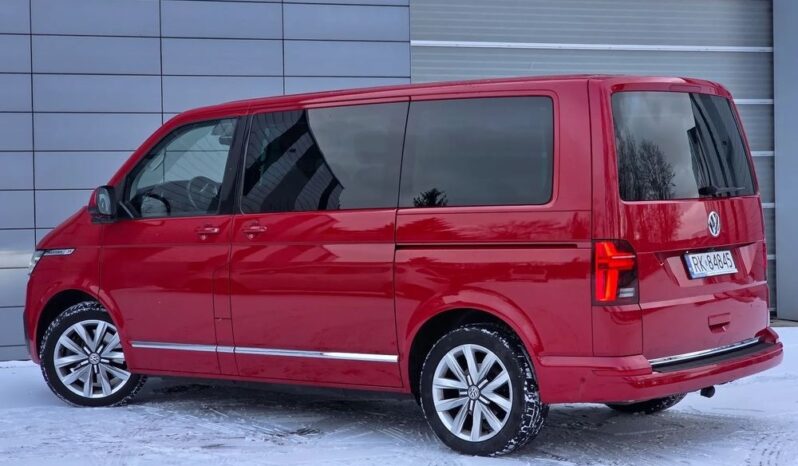 VOLKSWAGEN Multivan  | 4×4 (stały) | Automatyczna | 204 KM | Czerwony full
