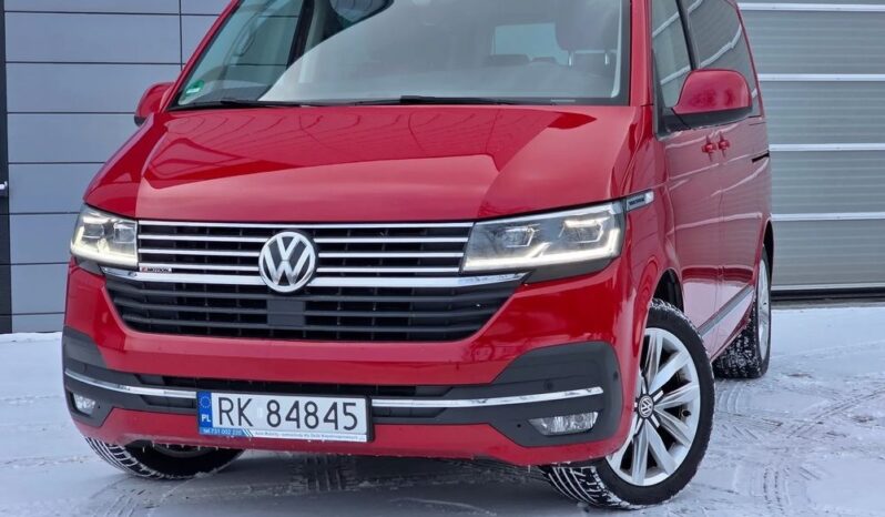 VOLKSWAGEN Multivan  | 4×4 (stały) | Automatyczna | 204 KM | Czerwony full