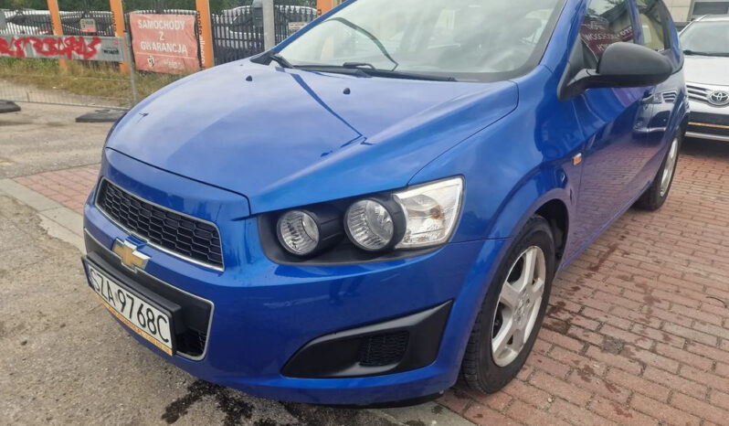 CHEVROLET Aveo  | FWD (przód) | Manualna | 86 KM | Niebieski full