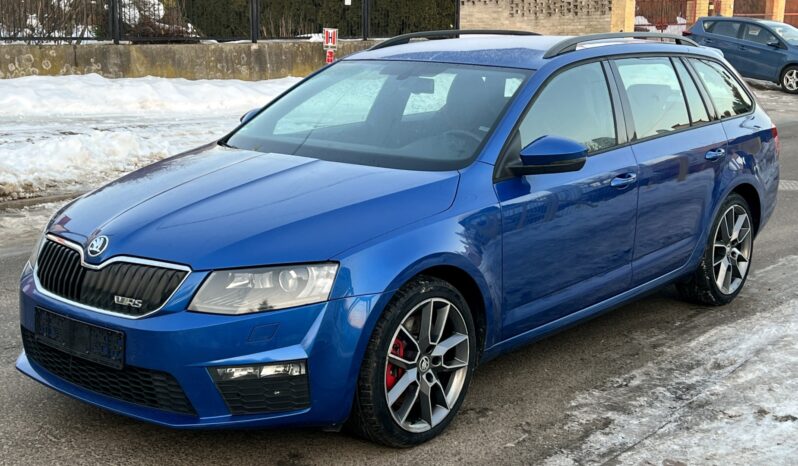 SKODA Octavia RS | FWD (przód) | Automatyczna | 184 KM | Niebieski full