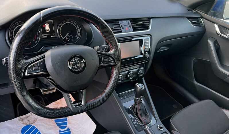 SKODA Octavia RS | FWD (przód) | Automatyczna | 184 KM | Niebieski full
