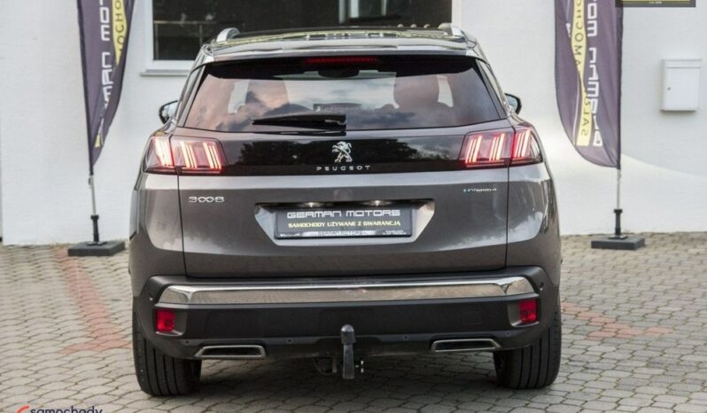 PEUGEOT 3008  | 4×4 (doł. automatycznie) | Automatyczna | 300 KM | Szary full