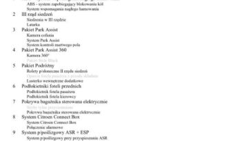 CITROEN C4 Picasso  | FWD (przód) | Automatyczna | 165 KM | Biały full