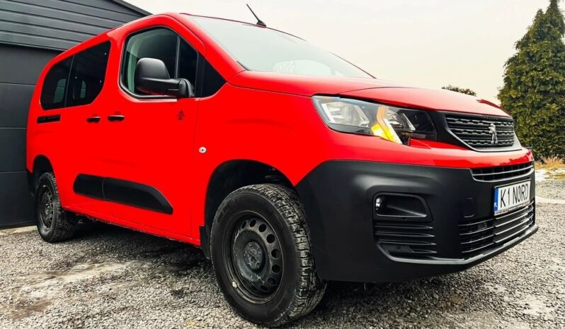 PEUGEOT Partner  | 4×4 (doł. ręcznie) | Manualna | 131 KM | Czerwony full
