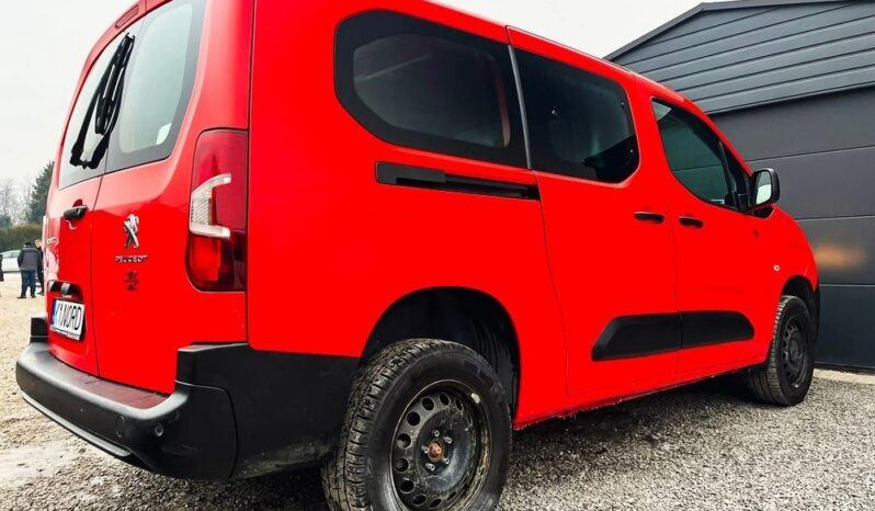 PEUGEOT Partner  | 4×4 (doł. ręcznie) | Manualna | 131 KM | Czerwony full