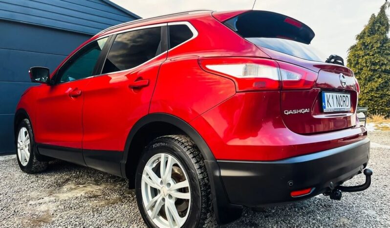 NISSAN Qashqai  | FWD (przód) | Automatyczna | 115 KM | Czerwony full