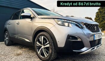 Peugeot 3008  | Fwd (Przód) | Automatyczna | 131 Km | Srebrny