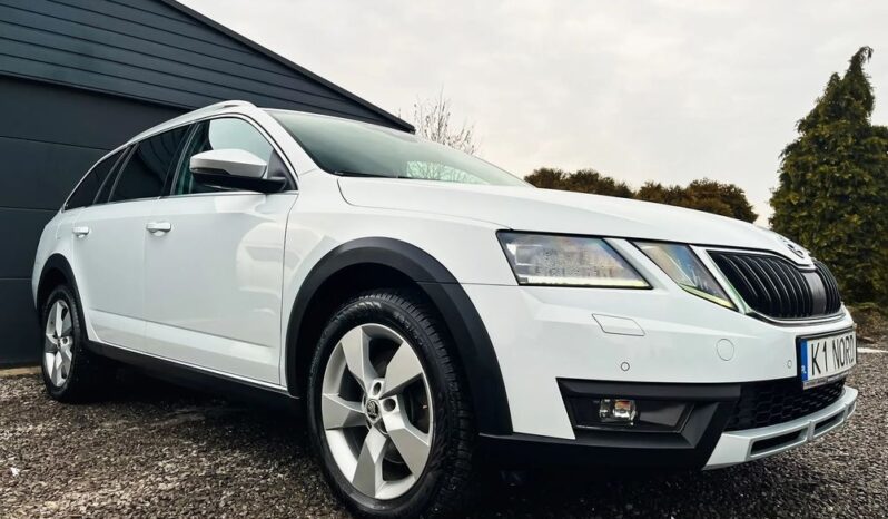 SKODA Octavia  | 4×4 (stały) | Automatyczna | 184 KM | Biały full