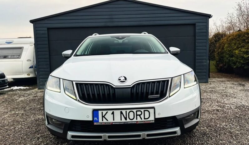 SKODA Octavia  | 4×4 (stały) | Automatyczna | 184 KM | Biały full