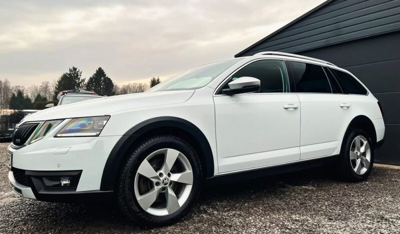 SKODA Octavia  | 4×4 (stały) | Automatyczna | 184 KM | Biały full
