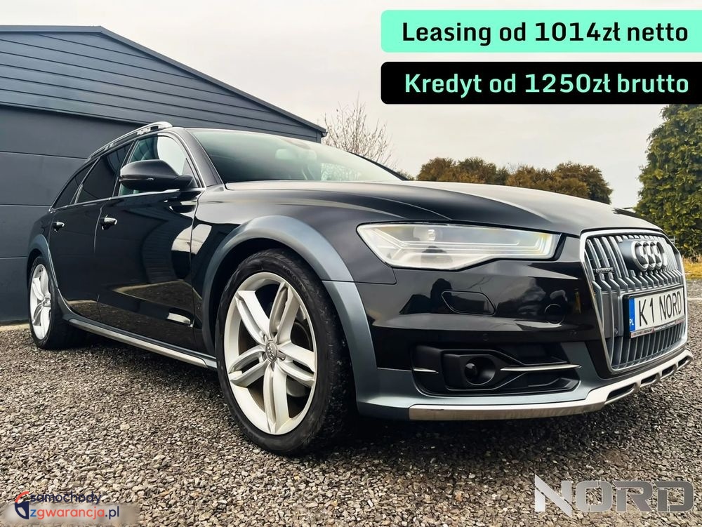 Audi A6 Allroad  | 4X4 (Stały) | Automatyczna | 190 Km | Czarny