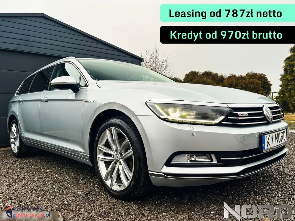 Volkswagen Passat  | 4X4 (Stały) | Automatyczna | 190 Km | Srebrny