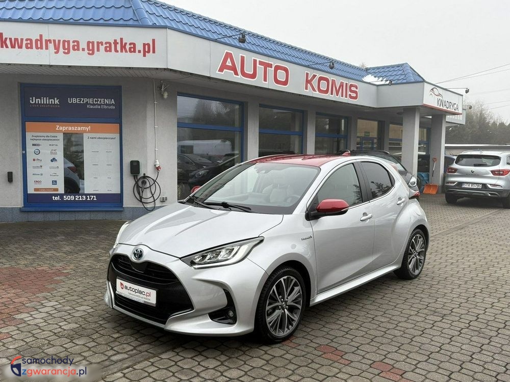 Toyota Yaris  | Fwd (Przód) | Automatyczna | 92 Km | Srebrny