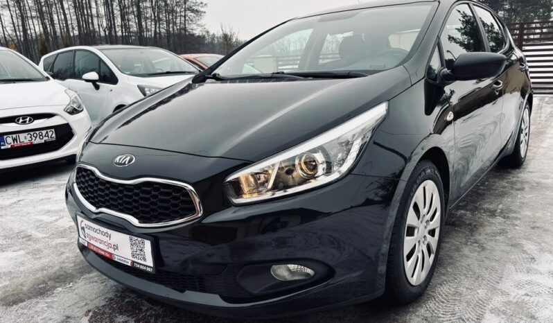 KIA Ceed  | FWD (przód) | Manualna | 100 KM | Czarny full
