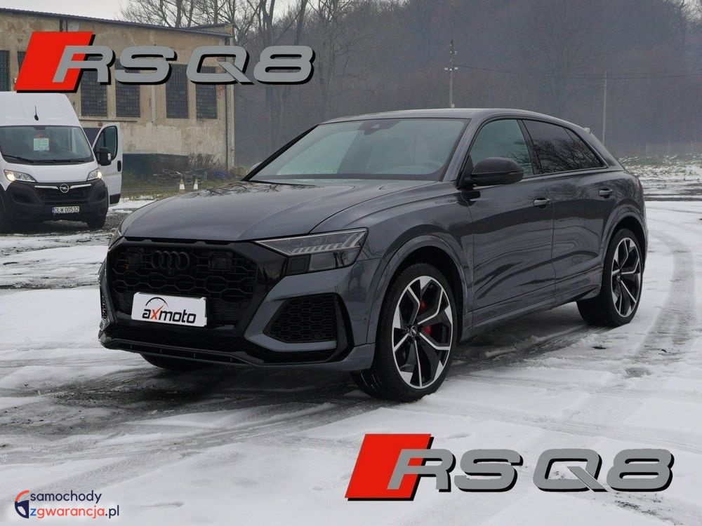 Audi Rs Q8 | 4X4 (Stały) | Automatyczna | 600 Km | Szary