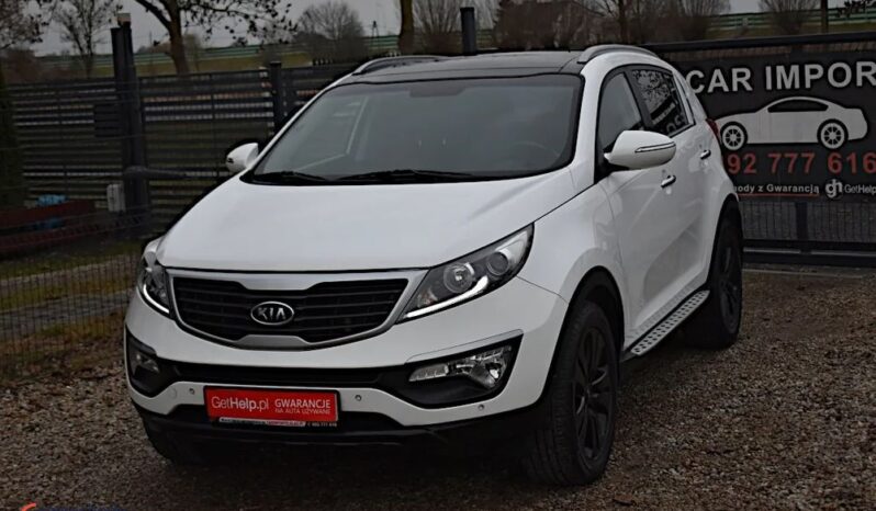 KIA Sportage  | 4×4 (doł. ręcznie) | Automatyczna | 183 KM | Biały full