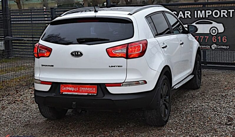 KIA Sportage  | 4×4 (doł. ręcznie) | Automatyczna | 183 KM | Biały full