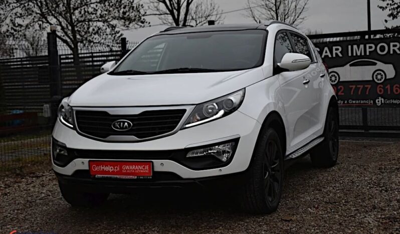 KIA Sportage  | 4×4 (doł. ręcznie) | Automatyczna | 183 KM | Biały full