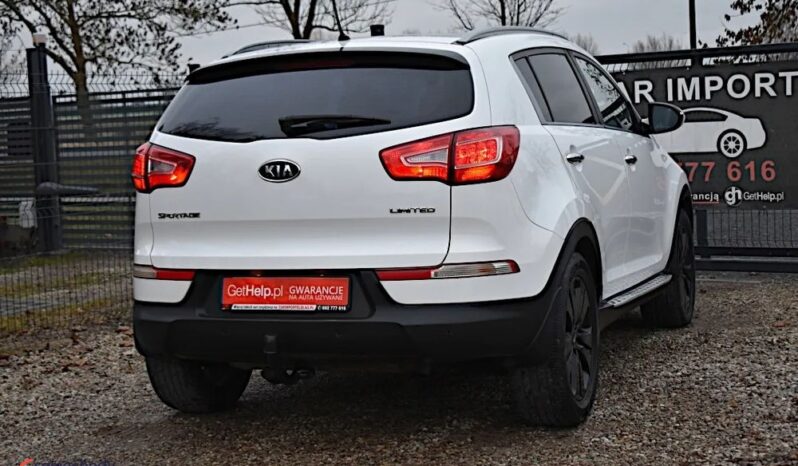 KIA Sportage  | 4×4 (doł. ręcznie) | Automatyczna | 183 KM | Biały full