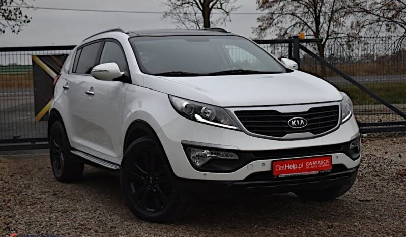 KIA Sportage  | 4×4 (doł. ręcznie) | Automatyczna | 183 KM | Biały full