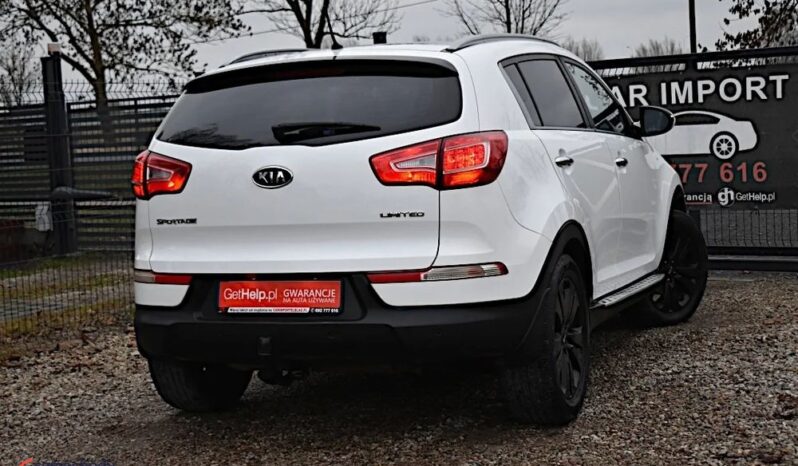 KIA Sportage  | 4×4 (doł. ręcznie) | Automatyczna | 183 KM | Biały full