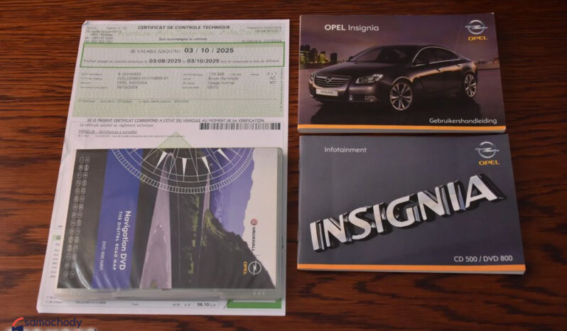 OPEL Insignia  | FWD (przód) | Manualna | 130 KM | Niebieski full