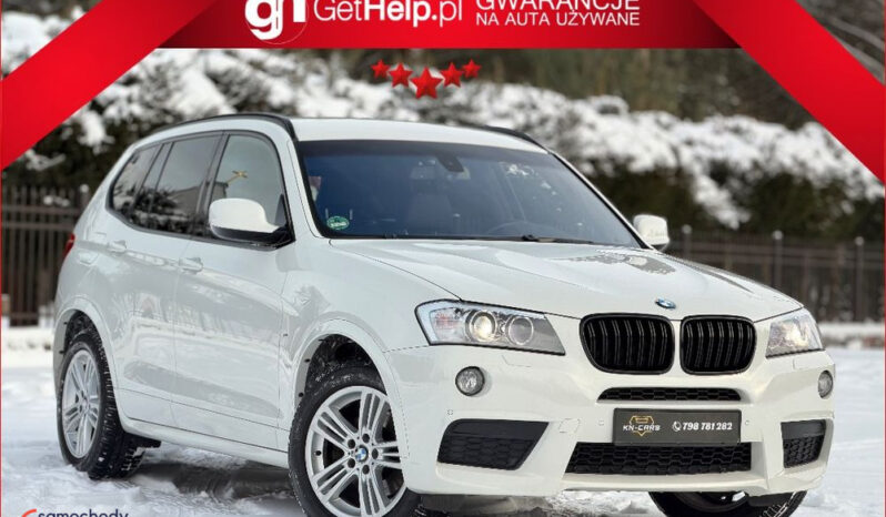 BMW X3  | 4×4 (stały) | Automatyczna | 184 KM | Biały full