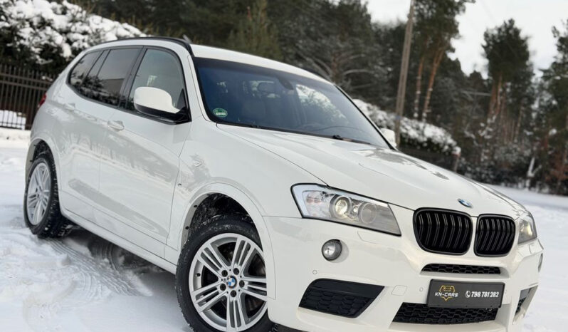 BMW X3  | 4×4 (stały) | Automatyczna | 184 KM | Biały full