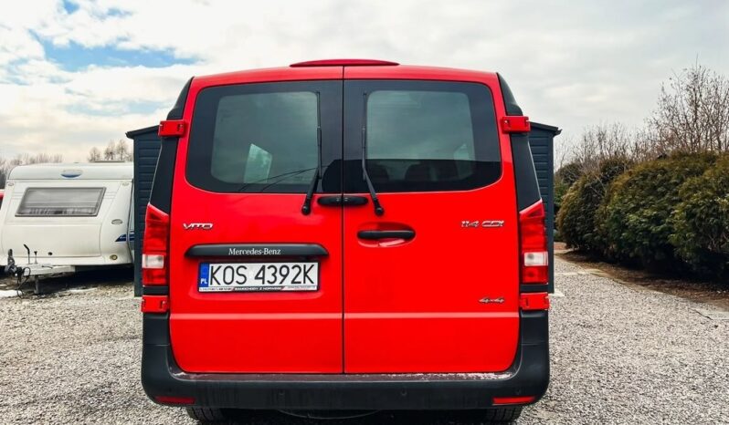 MERCEDES-BENZ Vito  | 4×4 (stały) | Automatyczna | 136 KM | Czerwony full
