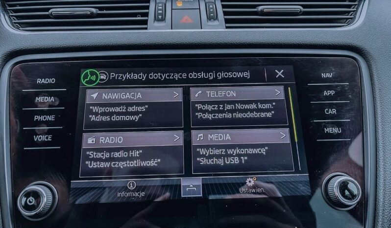 SKODA Octavia  | 4×4 (stały) | Automatyczna | 180 KM | Srebrny full