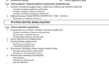 SKODA Fabia  | FWD (przód) | Manualna | 110 KM | Biały full