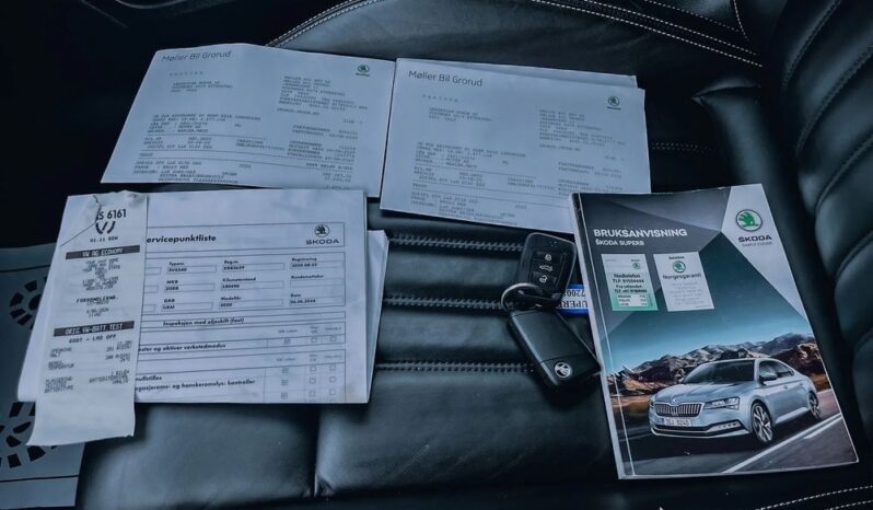 SKODA Superb  | FWD (przód) | Automatyczna | 150 KM | Czerwony full