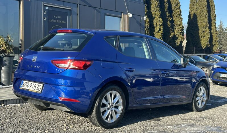 SEAT Leon  | przedni | Manualna | 130 KM | niebieski ciemny full