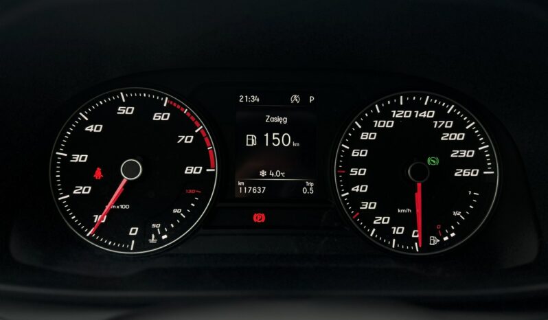 SEAT Leon  | przedni | automatyczna_dwusprzeglowa | 110 KM | bialy full