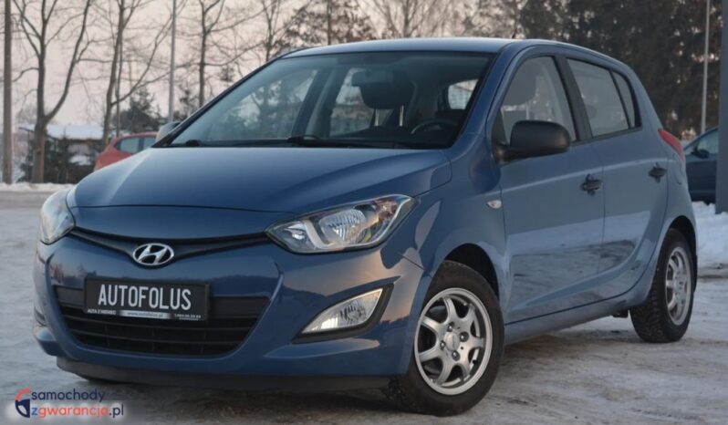 HYUNDAI i20  | FWD (przód) | Manualna | 86 KM | Niebieski