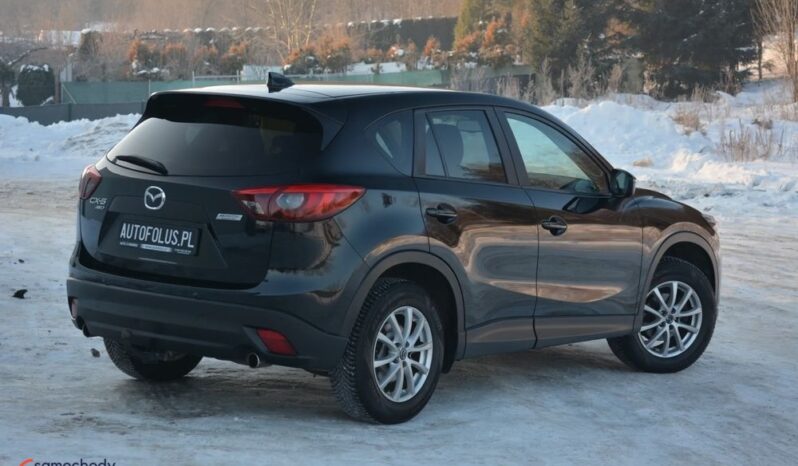 MAZDA CX-5  | 4×4 (doł. automatycznie) | Manualna | 150 KM | Czarny full