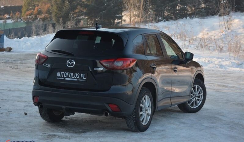 MAZDA CX-5  | 4×4 (doł. automatycznie) | Manualna | 150 KM | Czarny full