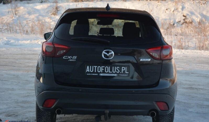 MAZDA CX-5  | 4×4 (doł. automatycznie) | Manualna | 150 KM | Czarny full