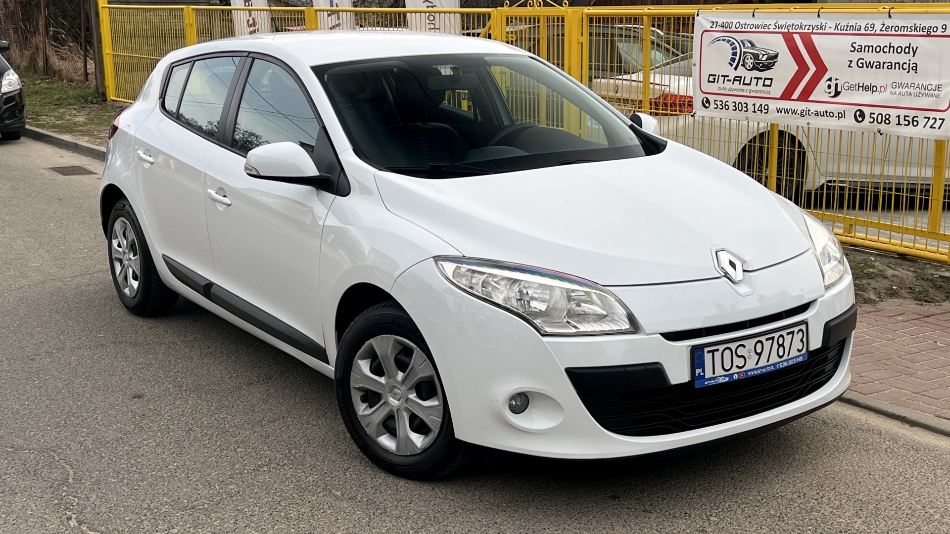 Renault Megane  | Fwd (Przód) | Manualna | 100 Km | Biały