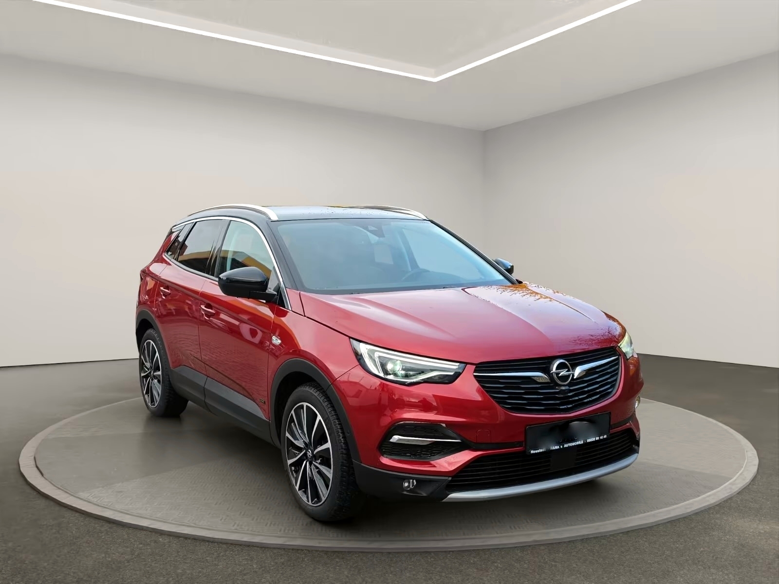 Opel Grandland X | Fwd (Przód) | Automatyczna | 224 Km | Bordowy
