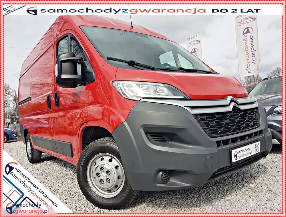 Citroen Jumper L2H2 | Fwd (Przód) | Manualna | 110 Km | Czerwony