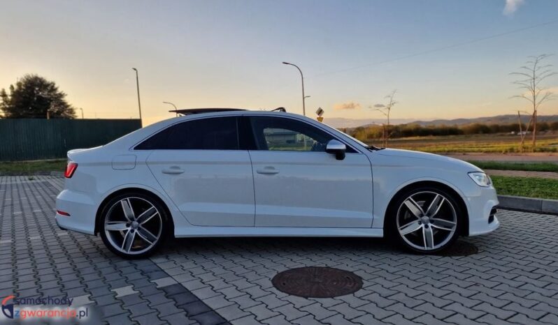 AUDI S3  | 4×4 (doł. automatycznie) | Automatyczna | 310 KM | Biały full